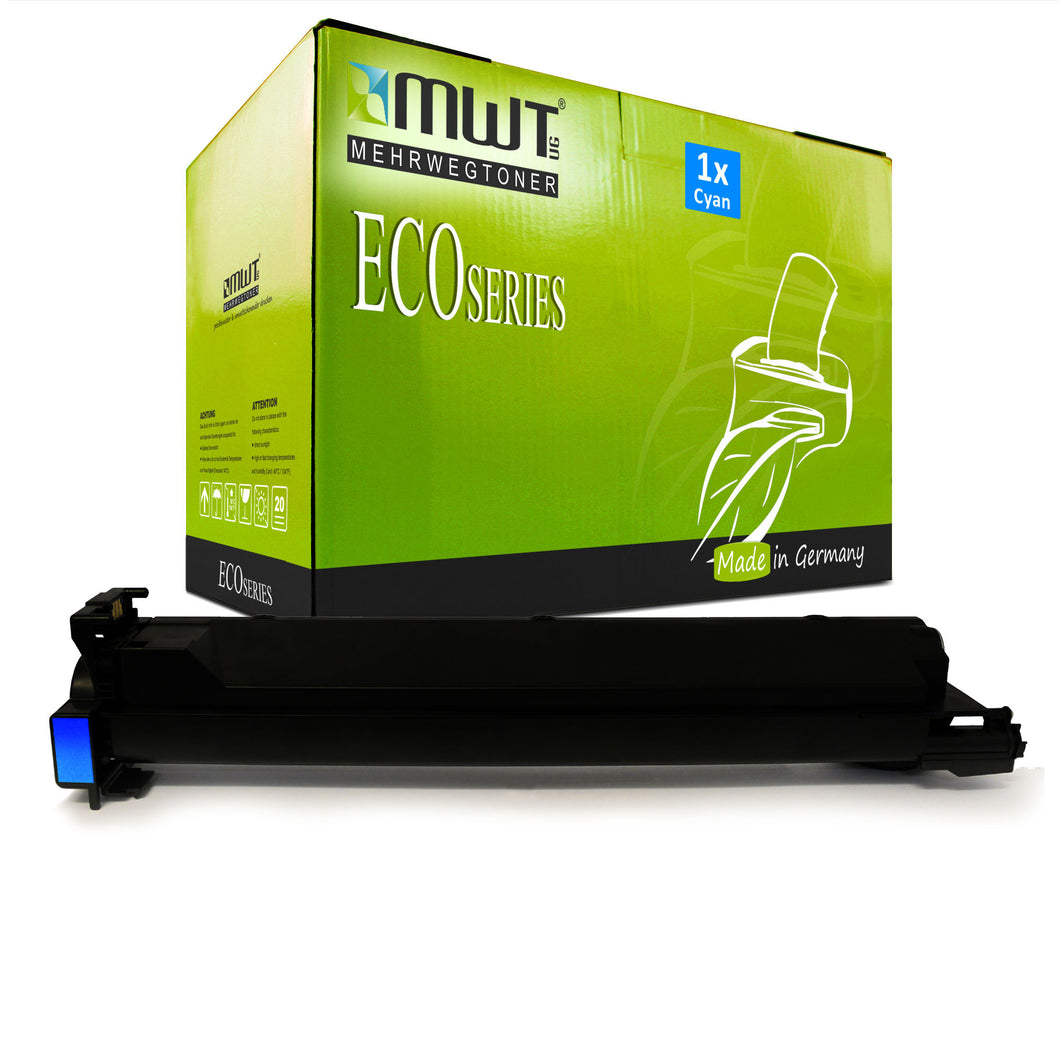 1x Alternativer Toner für Konica Minolta TN-214C A0D7454 Cyan