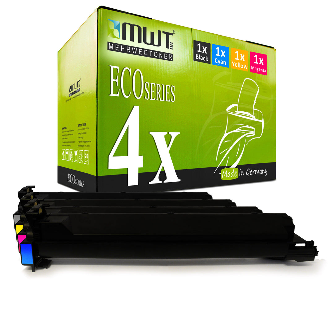 4x Alternative Toner für Konica Minolta TN-210: TN-210K 8938-509 Schwarz + TN-210C 8938-512 Cyan + TN-210M 8938-511 Magenta + TN-210Y 8938-510 Gelb