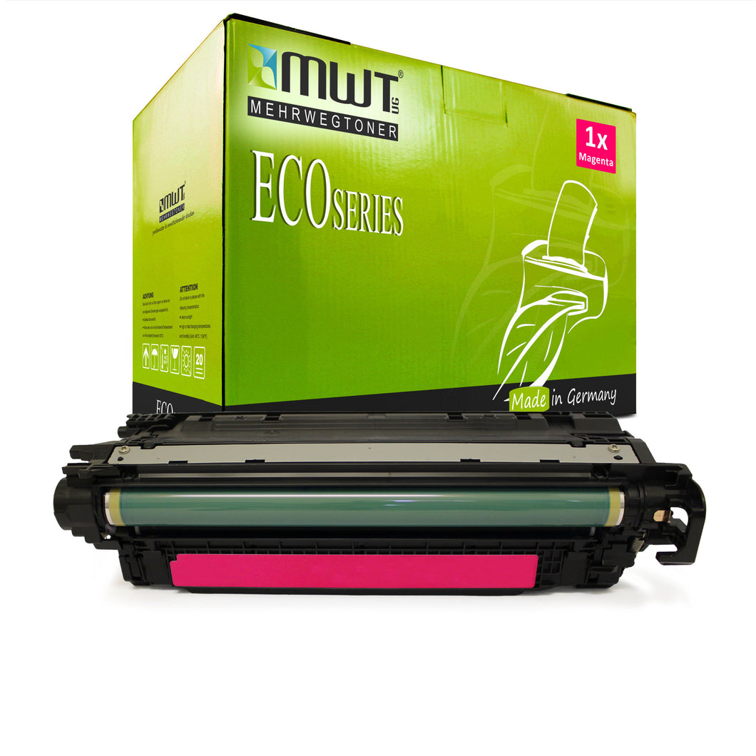 1x Alternativer Toner für HP CF453A Rot Magenta 655A