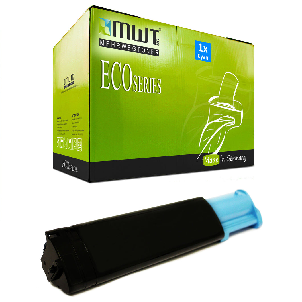 1x Alternativer Toner für Epson C13S050318 Blau Cyan