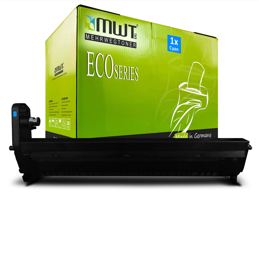 1x Alternativer Trommel für OKI 42126664 Blau Cyan