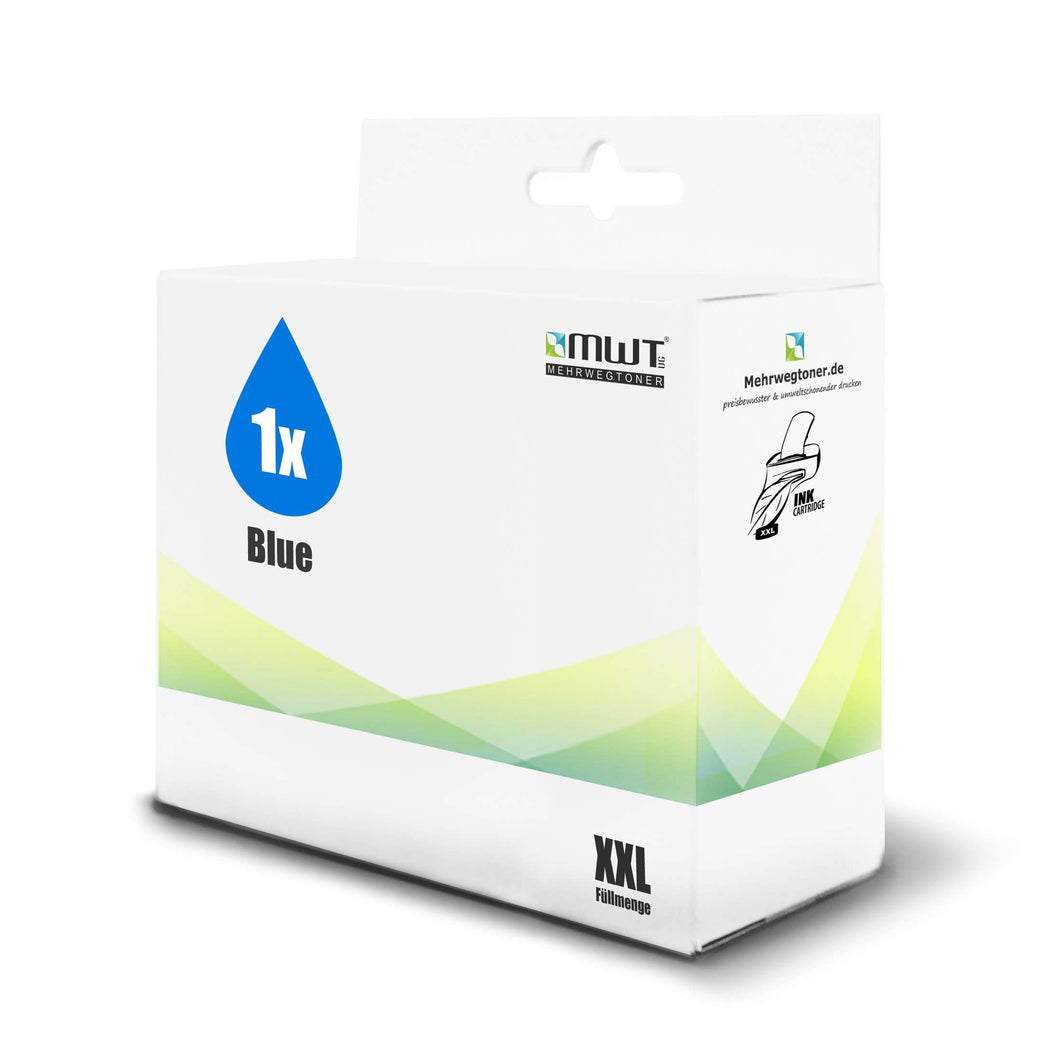 1x Alternative Tintenpatrone für Epson C13T05494010 Blau
