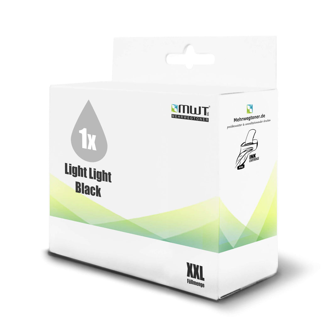 1x Alternative Tintenpatrone für Epson C13T653900 Bright Bright Black