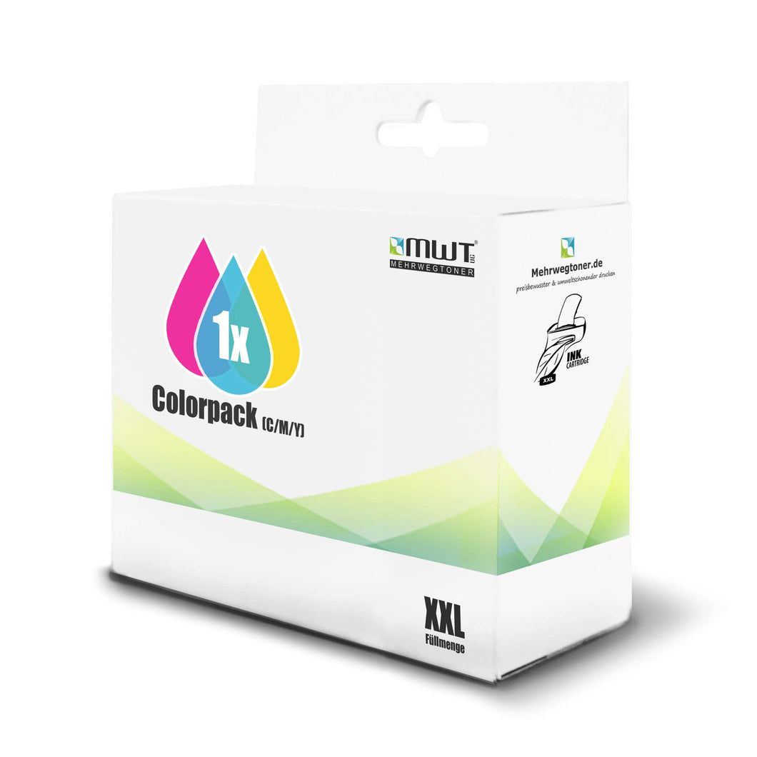 1x Alternative Tintenpatrone für Lexmark 60 17G0060E color