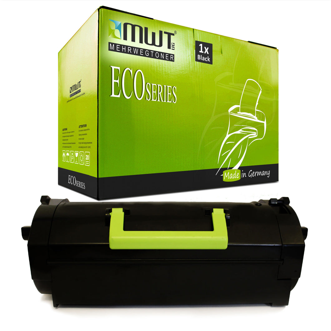 1x Alternativer Toner für Lexmark 24B6015 Schwarz