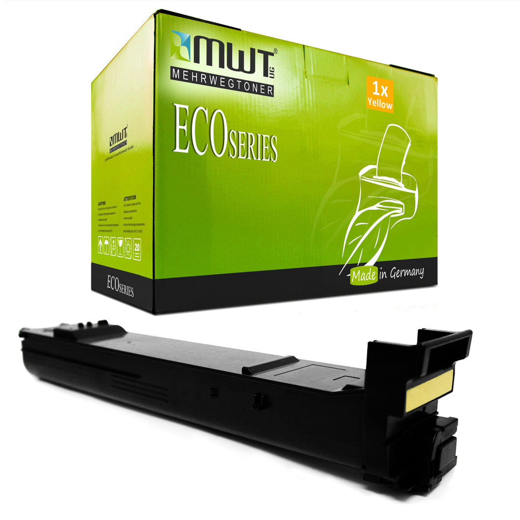 1x Alternativer Toner für Konica Minolta A06V254 TN313Y Gelb