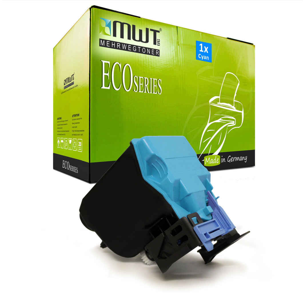 1x Alternativer Toner für Konica Minolta A0X5453 TNP27C Cyan