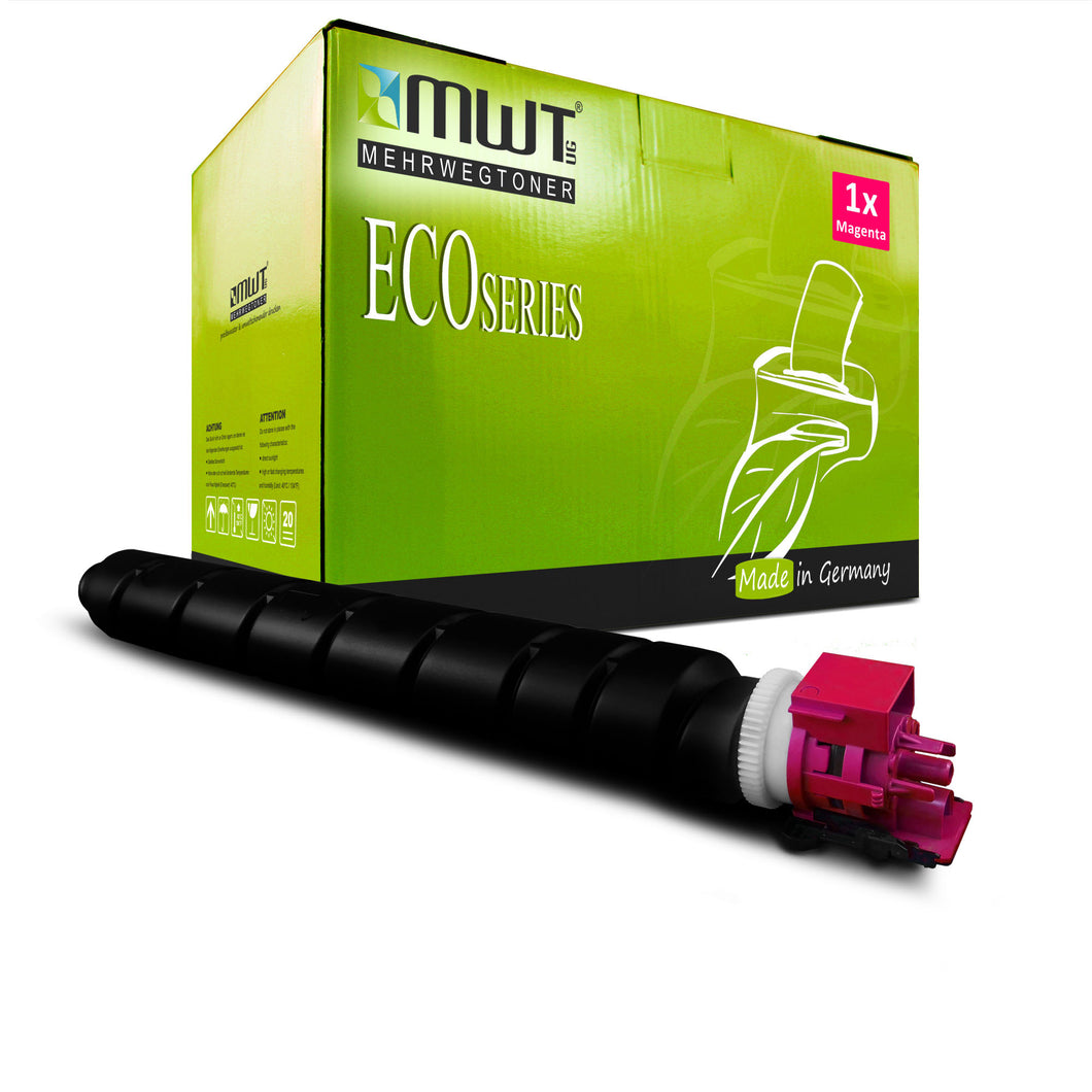 1x Alternativer Toner für Utax CK8514M Rot Magenta 1T02NDBUT1