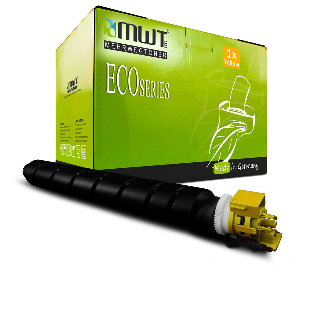 1x Alternativer Toner für Triumph-Adler CK8513Y Gelb Gelb 1T02NDAUT1