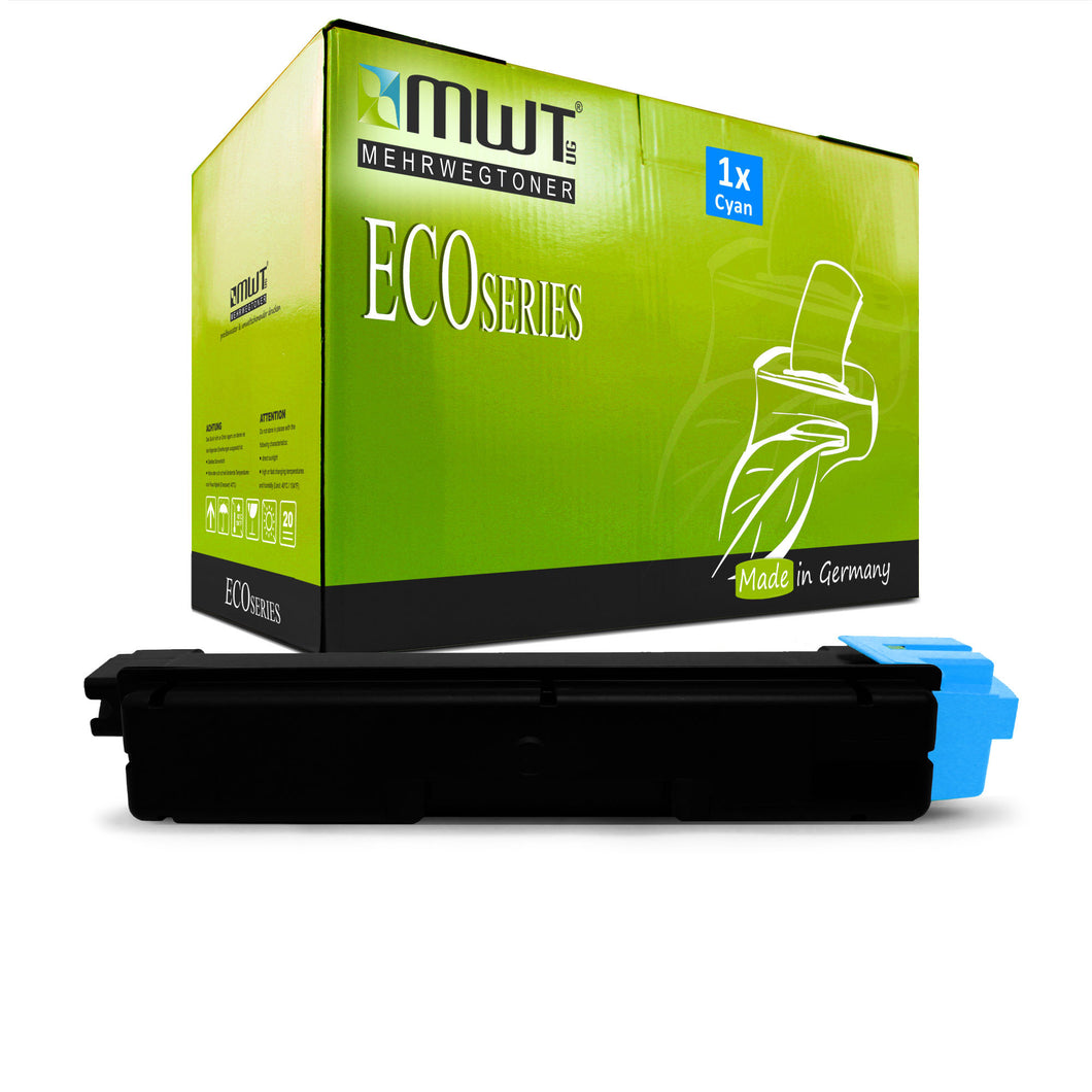 1x Alternativer Toner für Triumph-Adler PK5018C Blau Cyan 1T02TWCUT0