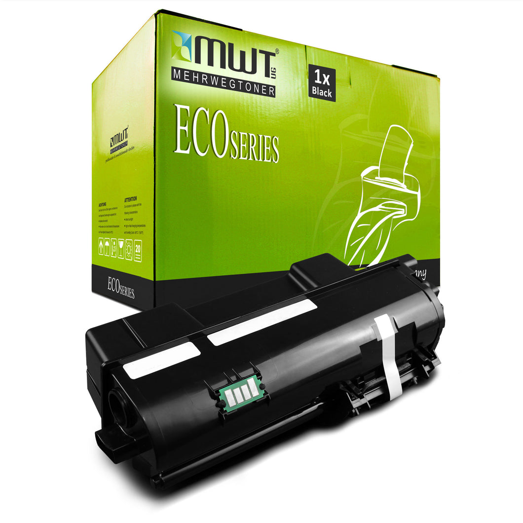 1x Alternativer Toner für Triumph-Adler PK1011 Schwarz 1T02RY0UT0