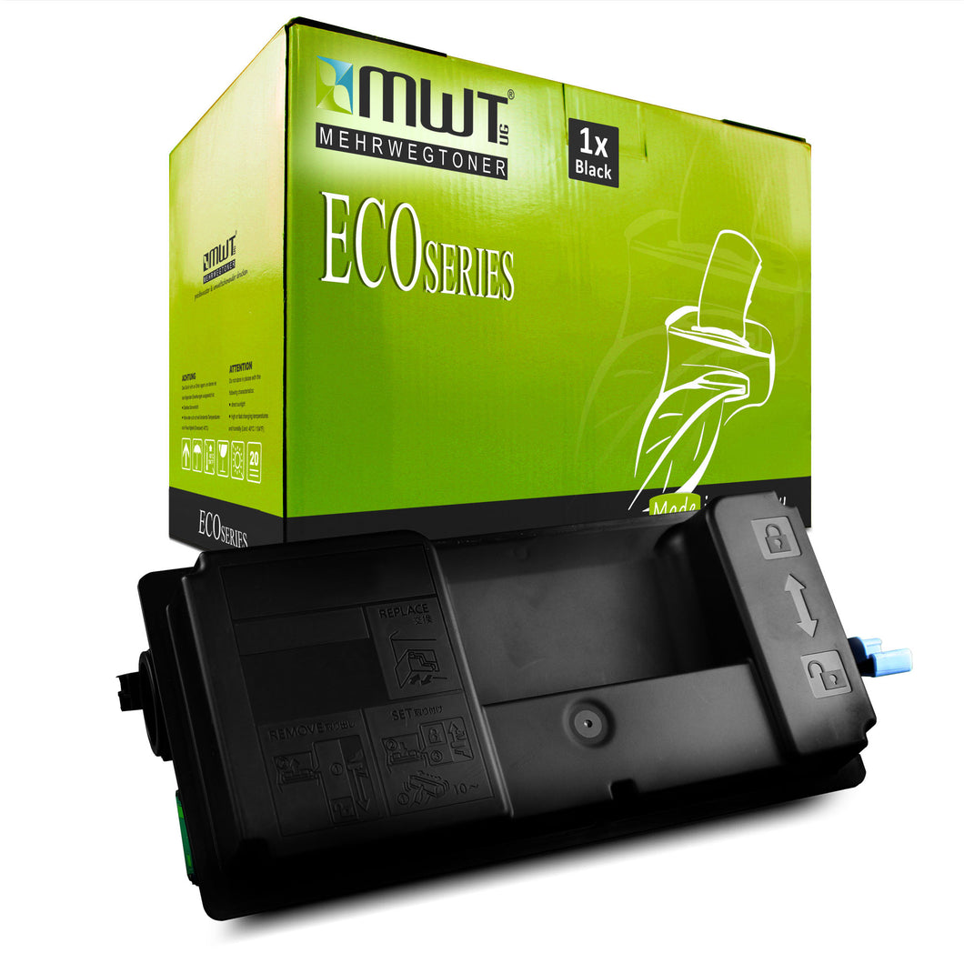 1x Alternativer Toner für Triumph-Adler PK3012 Schwarz 1T02T60UT0