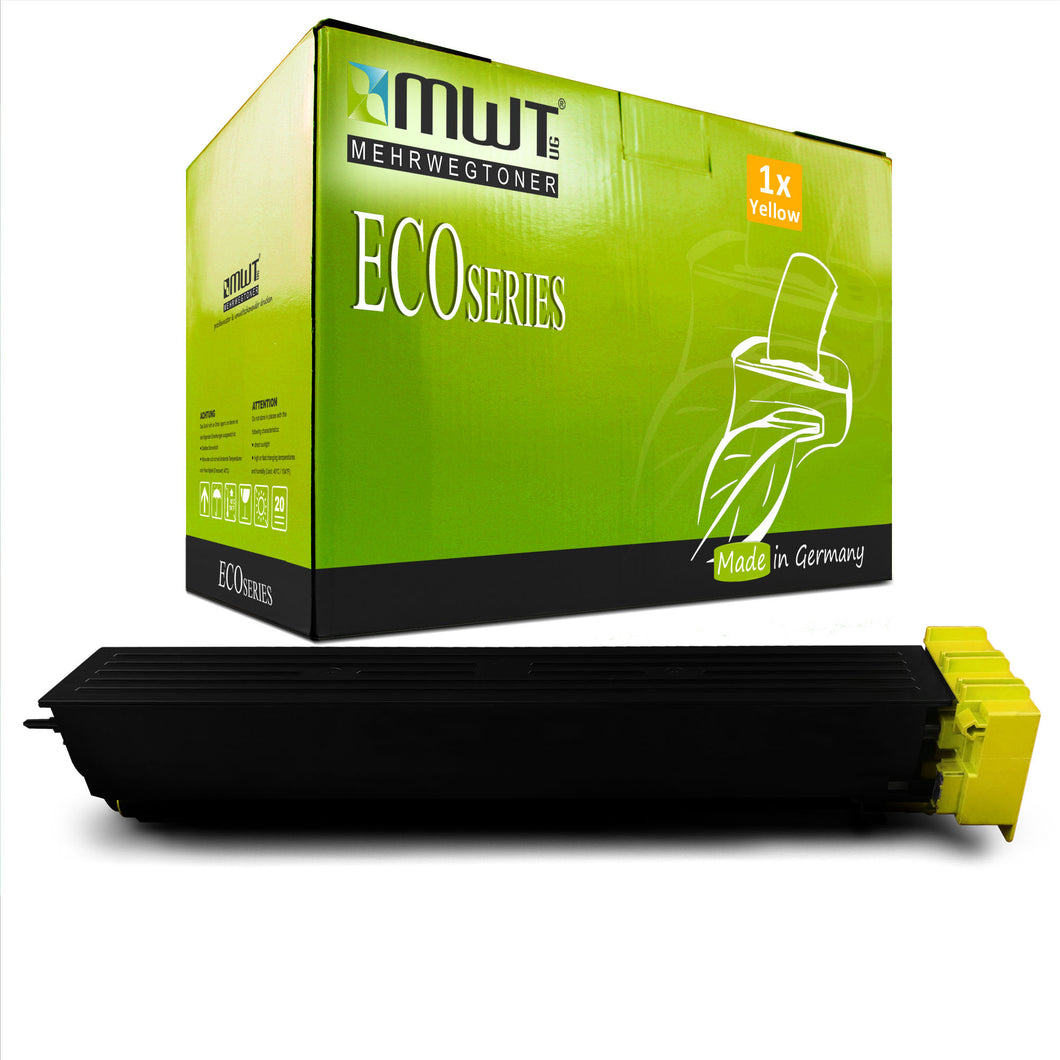 1x Alternativer Toner für Konica Minolta TN-611Y A070250 Gelb